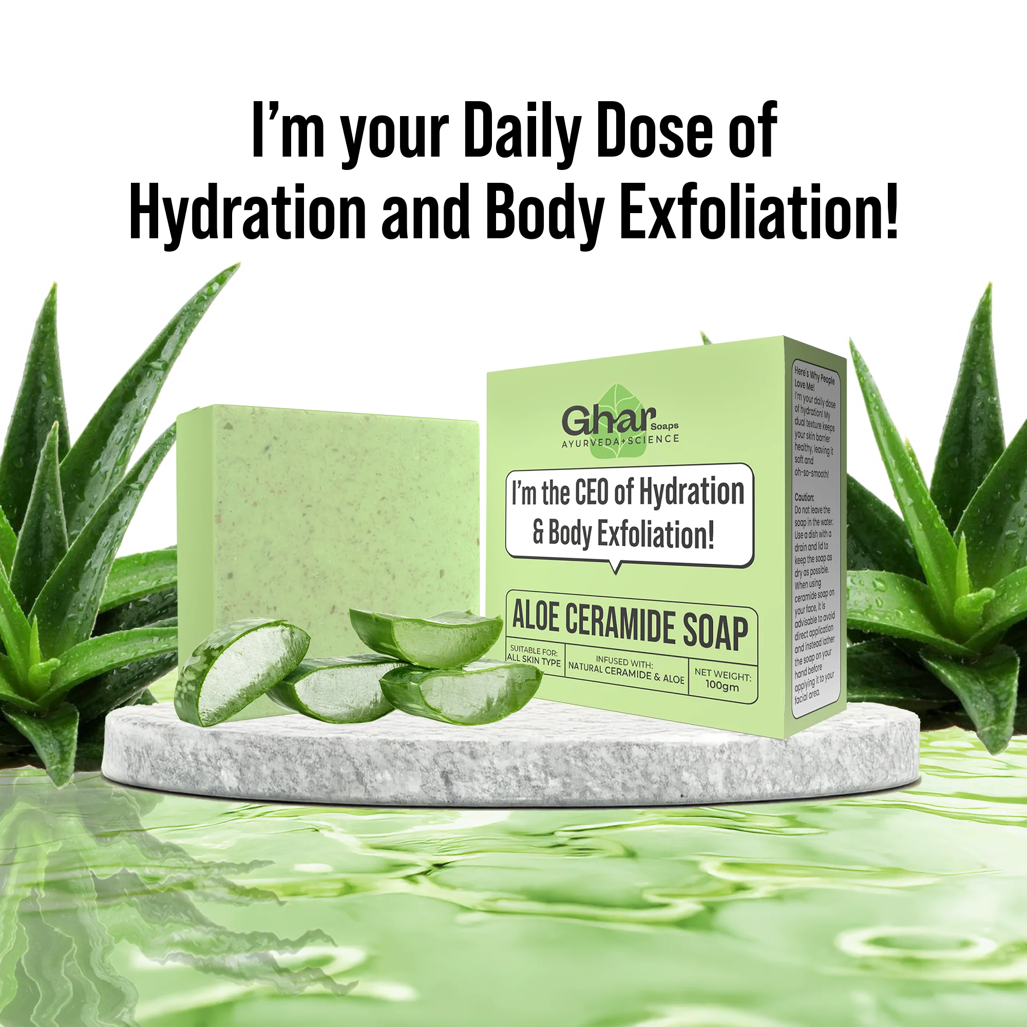 Aloe Ceramide Soap - Image 3