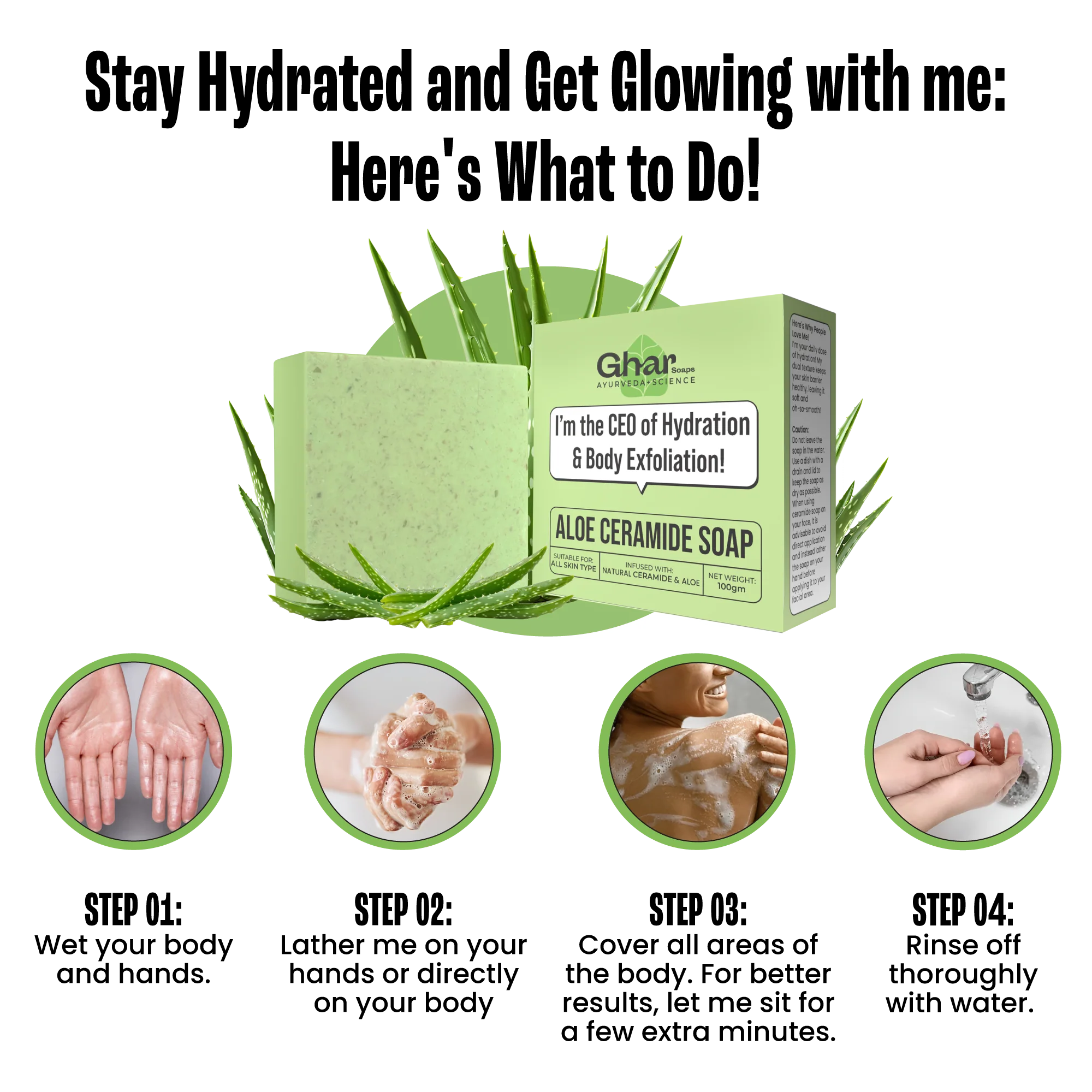 Aloe Ceramide Soap - Image 6