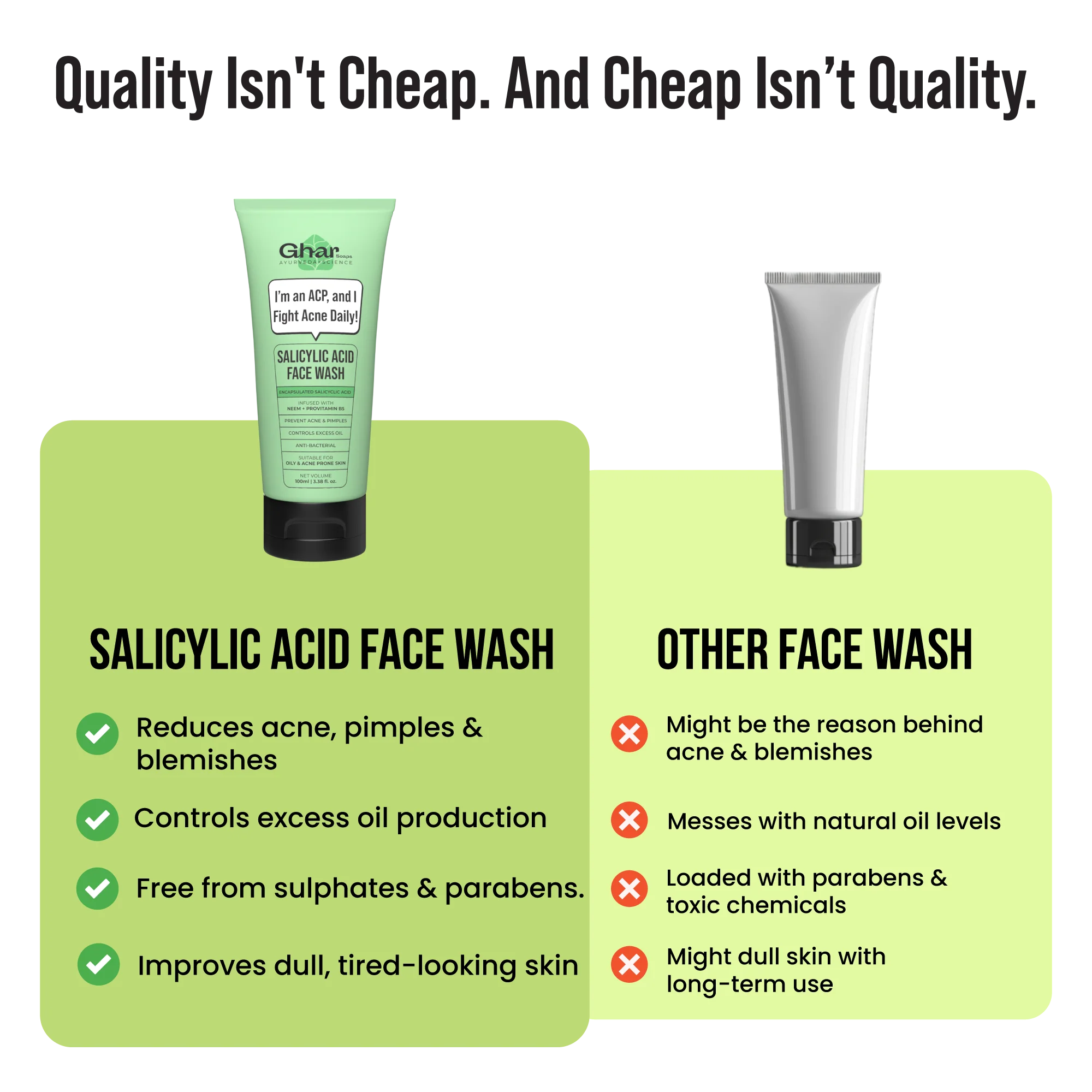 Salicylic Acid Face Wash For Oily & Acne Prone Skin - Image 10