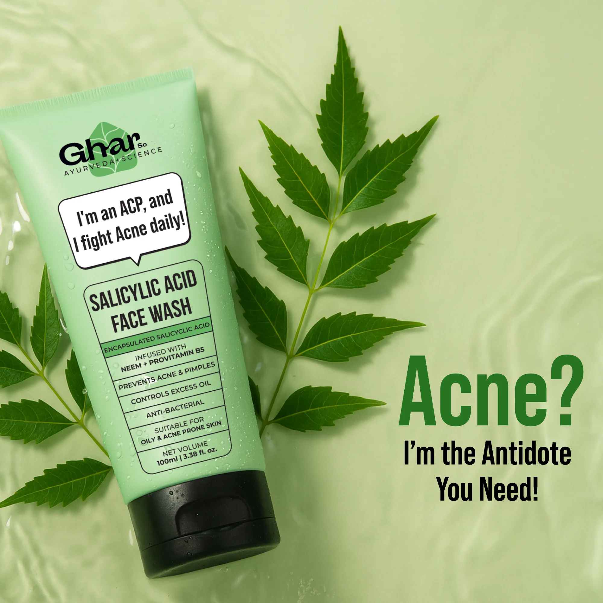 Salicylic Acid Face Wash For Oily & Acne Prone Skin - Image 5