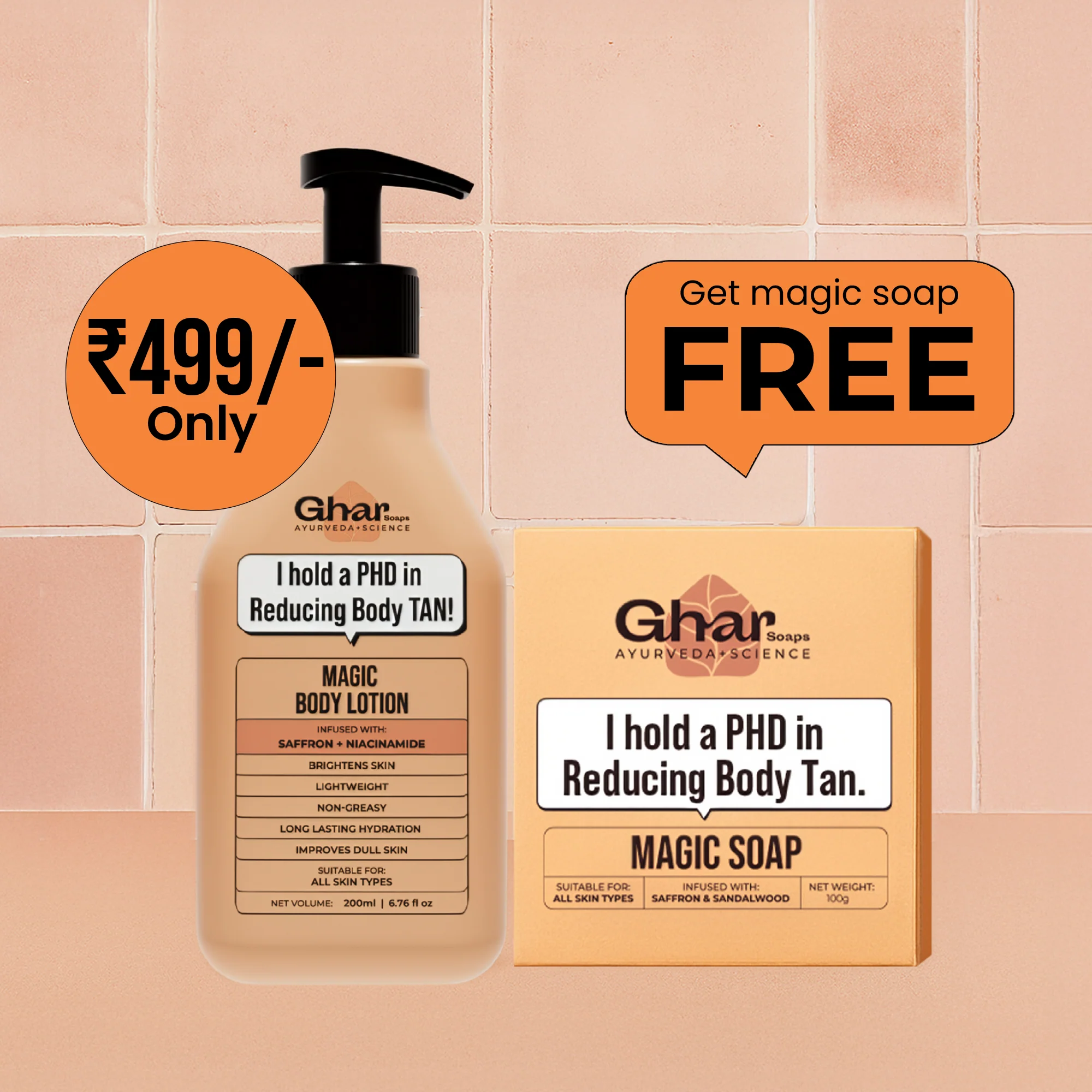 Free Magic soap + Magic Lotion Combo - Image 2