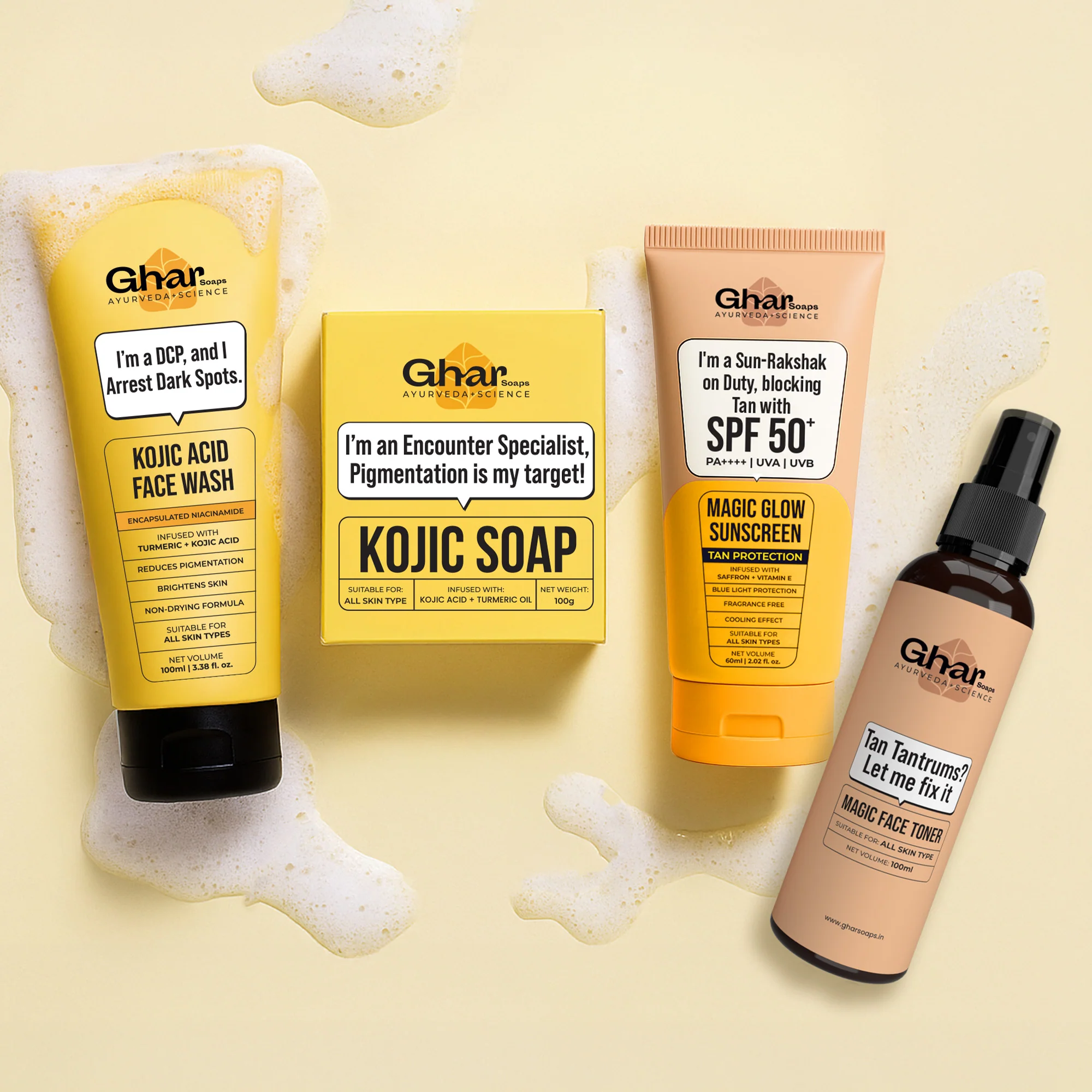 Kojic Acid & Turmeric Face Wash - Image 12