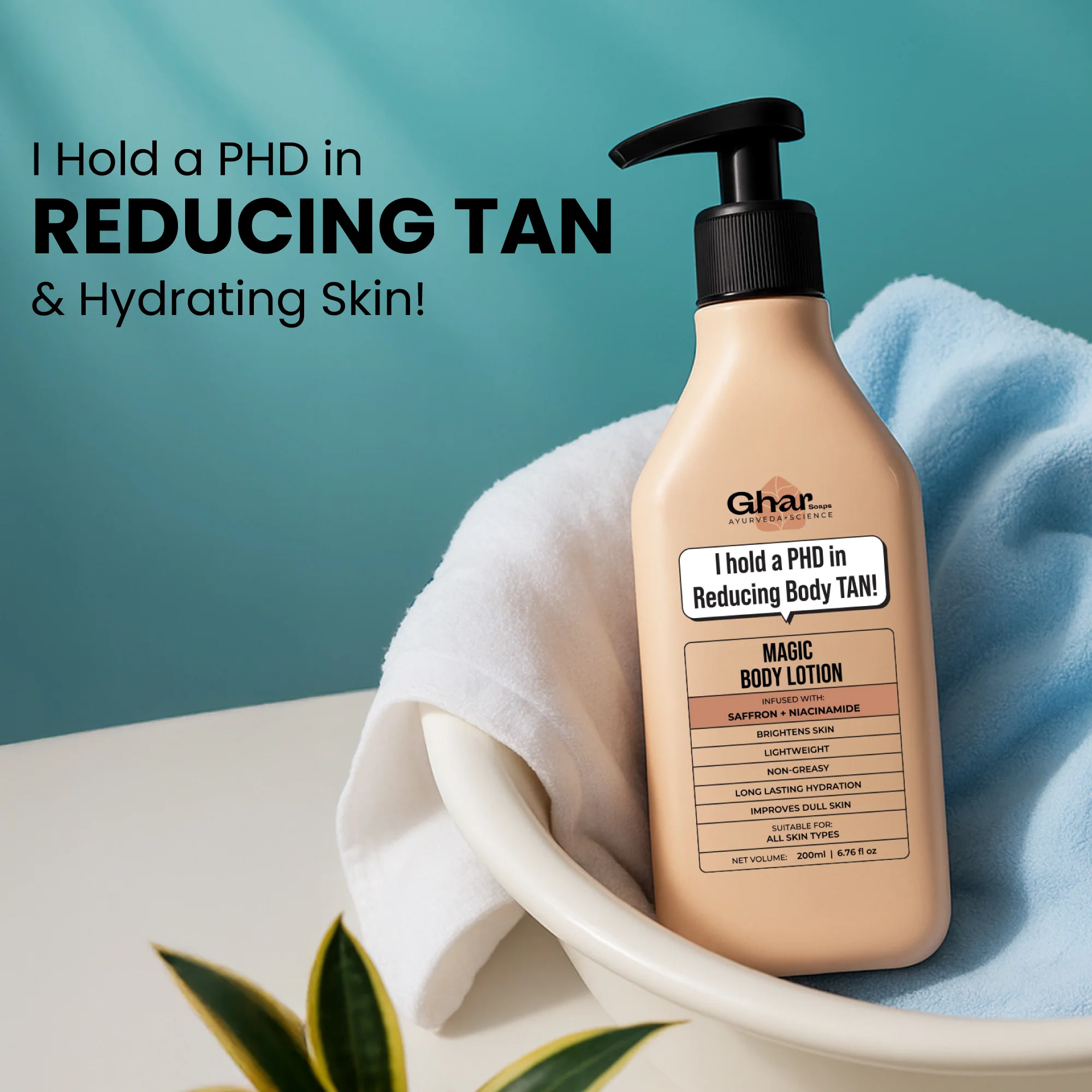 Magic Body Lotion with Saffron and Niacinamide - Image 3