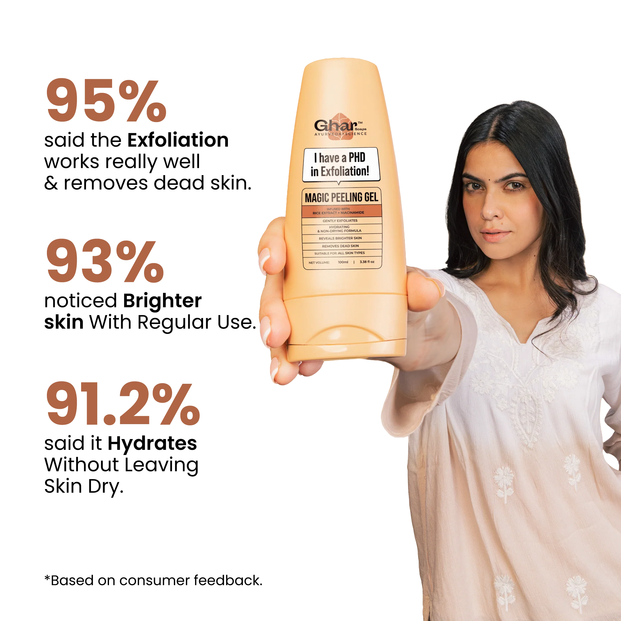 Magic Peeling Gel For Exfoliation & Skin Brightening - Image 6