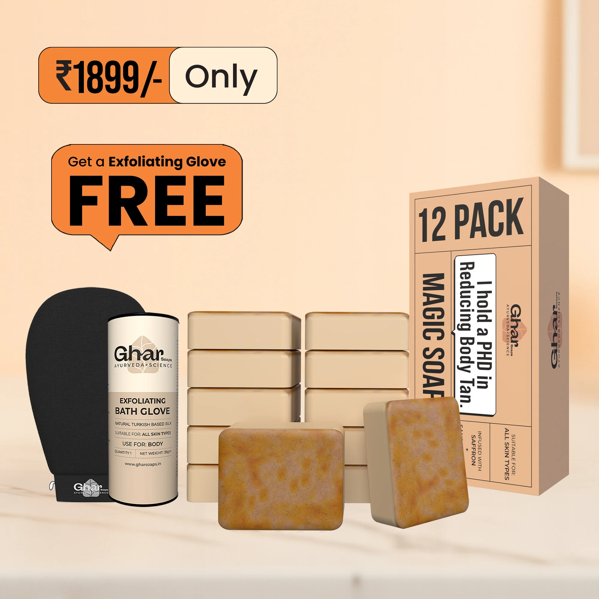 Magic Soap + Free Exfoliating Body Glove - Image 5