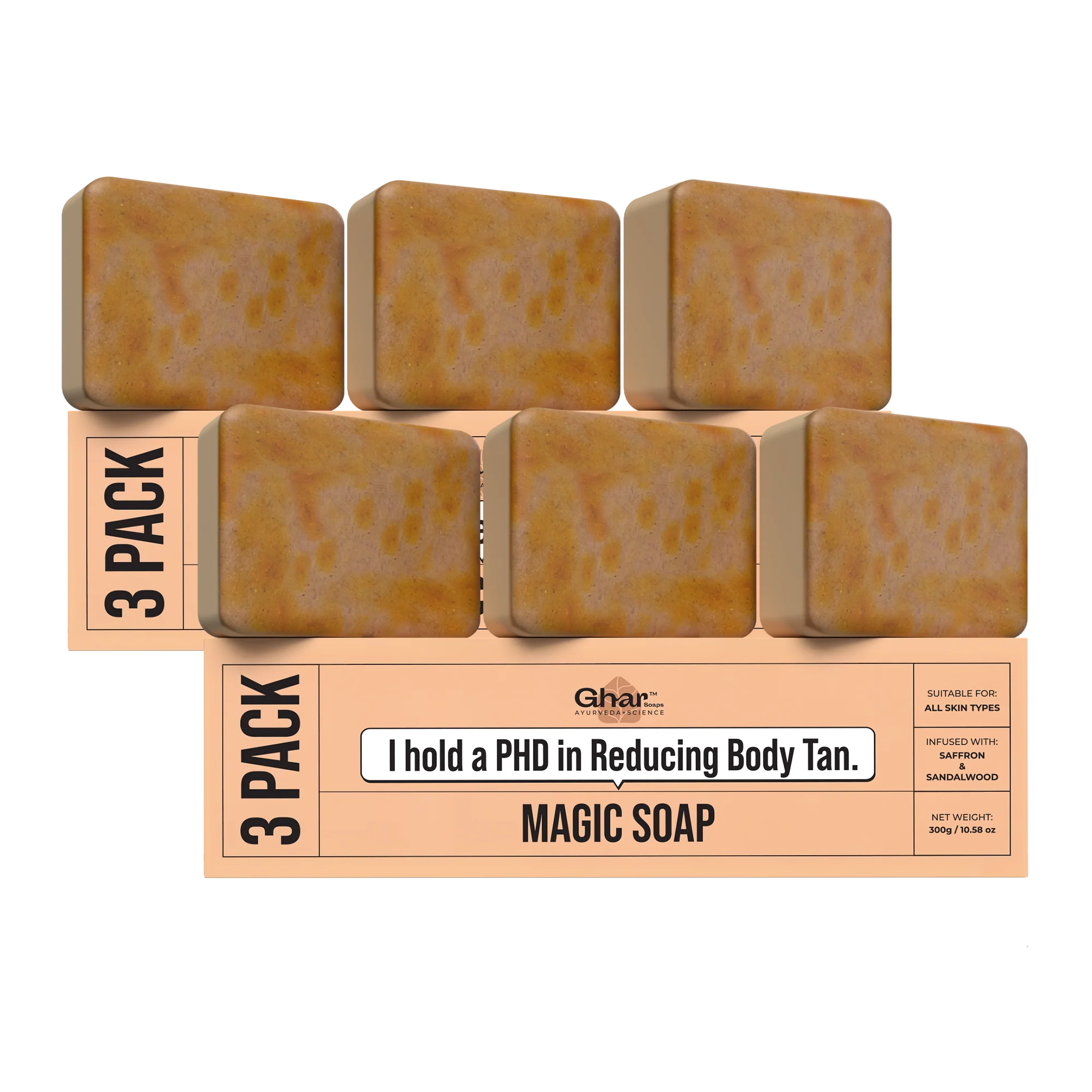Magic Soap (Sandal Wood and Saffron Soap) - Image 9