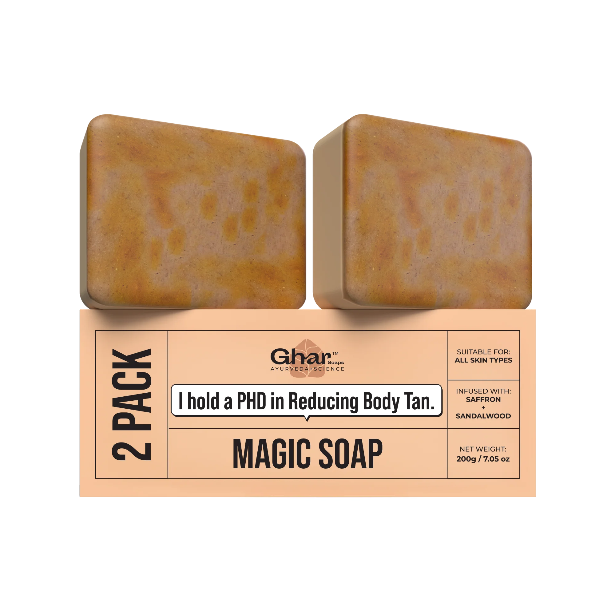 Magic Soap (Sandal Wood and Saffron Soap Variant) - Image 16